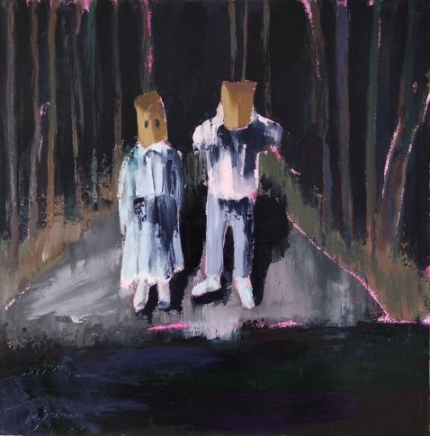 Ekaterina Paszkewicz, Orfeusz i Eurydyka, olej na płótnie