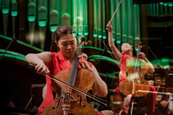 Tae-Yeon Kim, laureatka 12. Międzynarodowego Konkursu Wiolonczelowego, fot. Marta Ankiersztejn