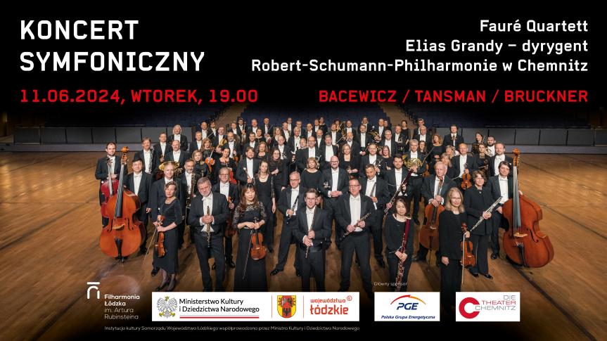 Orkiestra z Chemnitz wystąpi w Filharmonii Łódzkiej