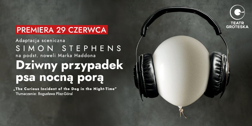 Premiera spektaklu „Dziwny przypadek psa nocną porą” w Teatrze Groteska