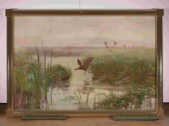 "Kurka wodna" 1894 olej, płótno; Muzeum Narodowe w Warszawie "Kurka wodna" 1894 olej, płótno; Muzeum Narodowe w Warszawie
