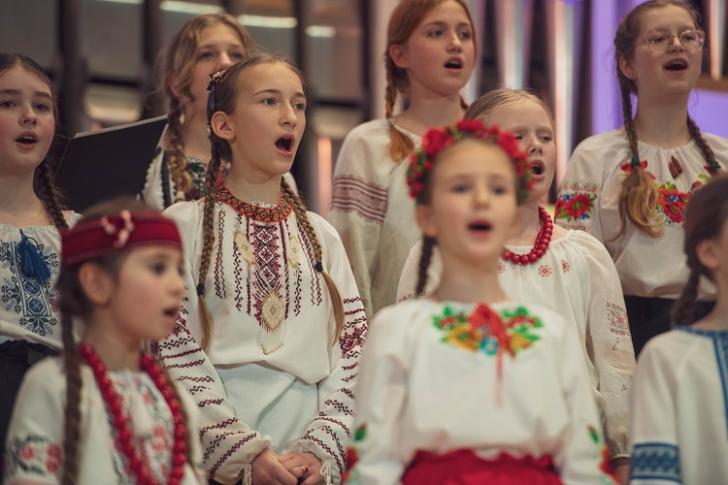 Ukraiński Chór Dziecięcy Filharmonii Krakowskiej, fot. K. Kalinowski Ukraiński Chór Dziecięcy Filharmonii Krakowskiej, fot. K. Kalinowski