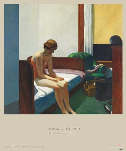 Edward Hopper, Hotel Room, 1931, Thyssen Collection, Lugano