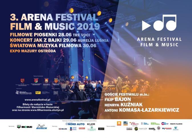 Rusza  3. Arena Festival film&music Ostróda Expo Mazury