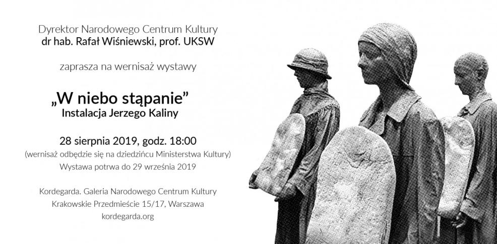 W niebo stąpanie – instalacja Jerzego Kaliny w Kordegardzie
