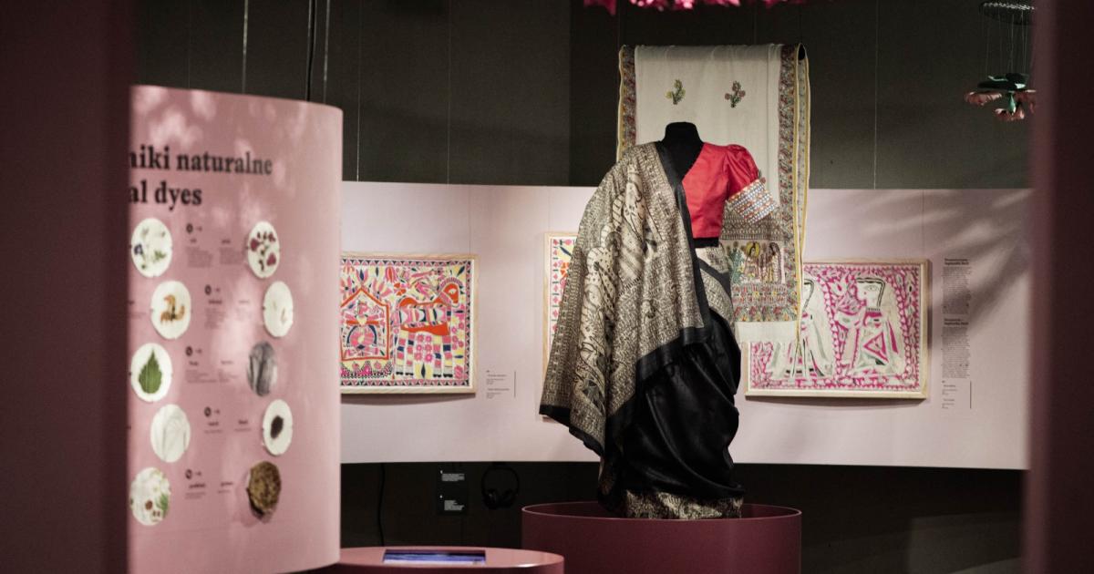 Różowy nowym kolorem wiosny! [wystawa Barwy Holi w Muzeum Azji i Pacyfiku w Warszawie]