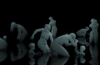 Kadr z filmu Piotra Dumały "Hipopotamy"