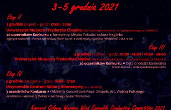 Warsaw Wind Ensemble Conducting Competition 2021