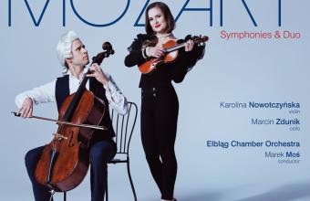 Karolina Nowotczyńska, Marcin Zdunik, Mozart, okładka płyty