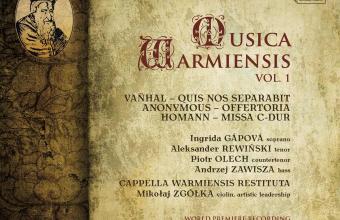 Musica Warmiensis vol. 1 [światowa premiera fonograficzna w wytwórni DUX]