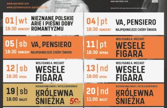 Teatr Wielki w Łodzi - repertuar na marzec 2022