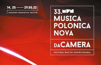 33. Musica Polonica Nova 2022 Festiwal Polskiej Muzyki Współczesnej  - program