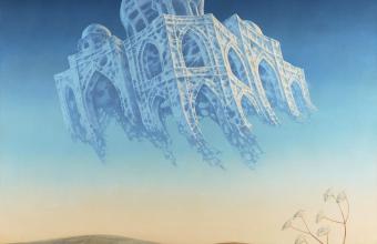 Marcin Kołpanowicz, Indian Summer, olej na płótnie, 100 x 100 cm, 2013 r