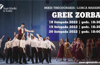 Grek Zorba teatr wielki w łodzi