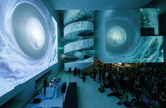 MUSIC.DESIGN.FORM, instalacja COSMOSONIC 