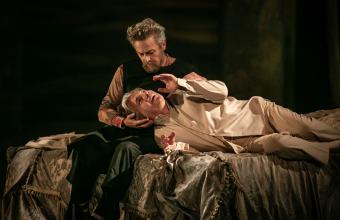 Ryszard Minkiewicz (Edrisi), Leszek Skrla (Roger)_fot. K. Mystkowski, KFP, arch. Opery Bałtyckiej