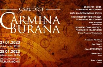Dwustu wykonawców Carminy burany w Filharmonii Krakowskiej