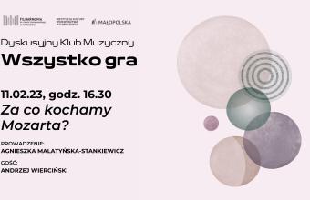 Dyskusyjny Klub Muzyczny w Filharmonii Krakowskiej