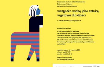 Wszystko widzę jako sztukę. Wystawa dla dzieci