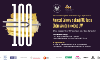 Na scenie od stu lat! Chór Akademicki UW świętuje okrągły jubileusz