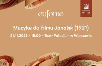 Eufonie 2023: Muzyka do filmu Jánošík (1921)