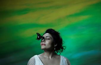 Ailyn Pérez jako Florencia Grimaldi w "Florencia en el Amazonas" Daniela Catána. Fot. Paola Kudacki / Met Opera