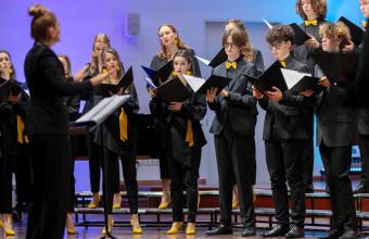 Zespół Wokalny Rondo pod dyrekcją Małgorzaty Podzielny