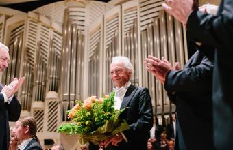 Antoni Wit; Filharmonia Krakowska: Koncert specjalny z okazji 50-lecia pracy artystycznej Antoniego Wita; fot. Michał Ramus