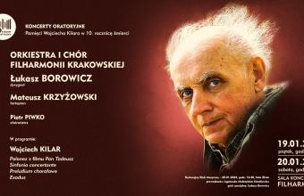 Koncerty pamięci Wojciecha Kilara w Filharmonii Krakowskiej - w 10. rocznicę śmierci kompozytora