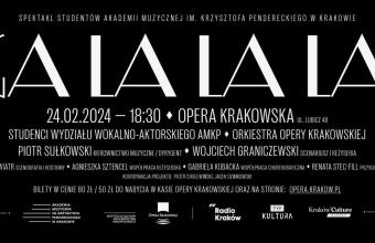 Spektakl „Ga-la-la-la” oraz weekendowe koncerty w Akademii Muzycznej w Krakowie