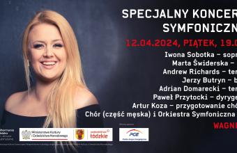 Specjalny koncert symfoniczny - Iwona Sobotka po raz pierwszy w roli Izoldy