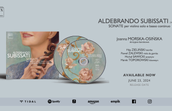Aldebrando Subissati – muzyka z dworu króla Jana Kazimierza na nowej płycie DUX