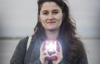 Małgorzata Bujak, Kuratorka wystawy "W Gdyni nie pada"