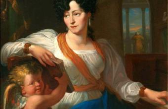 Portret Marii Szymanowskiej autorstwa Walentego Wańkowicza (1828 r.)