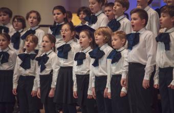Chór Chłopięcy i Dziewczęcy Filharmonii Krakowskiej, fot. K. Kalinowski