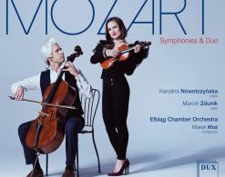 Karolina Nowotczyńska, Marcin Zdunik, Mozart, okładka płyty