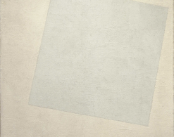 White on White, Malevich, 1918, minimalizm w sztuce