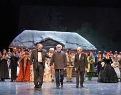 Artyści Teatru Wielkiego w Łodzi, dyrygenci- Andrzej Knap, Wojciech Michniewski i Tadeusz Kozłowski; fot. Joanna Miklaszewska