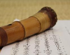 Japanese shakuhachi flute