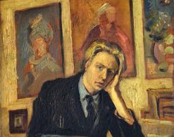 Wojciech Fangor, autoportret