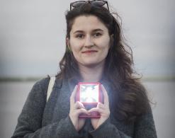 Małgorzata Bujak, Kuratorka wystawy "W Gdyni nie pada"