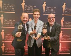 Piotr Sułkowski, Marcin Franc, Daniel Wyszogrodzki, mat. pras. Opery Krakowskiej