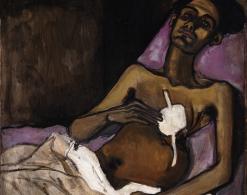Alice Neel, T.B. Harlem, 1940, National Museum of Women in the Arts, Washington, D.C. National Museum of Women in the Arts, Washington, D.C.