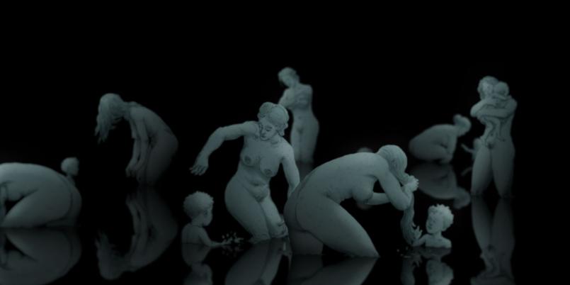 Kadr z filmu Piotra Dumały "Hipopotamy"