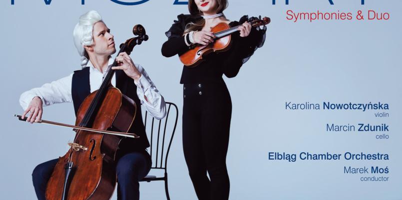 Karolina Nowotczyńska, Marcin Zdunik, Mozart, okładka płyty