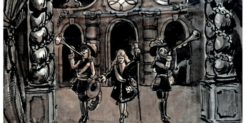 Muzeum Teatralne: Polski Molier [wystawa projektów Karola Frycza w TW-ON]