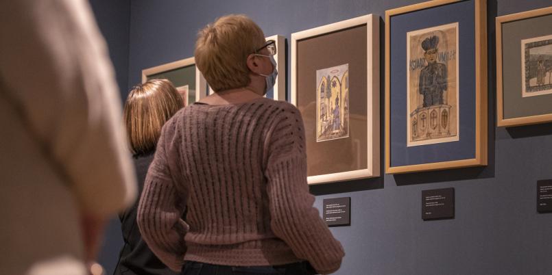 Nikifor [wystawa w Warszawskim Muzeum Etnograficznym]