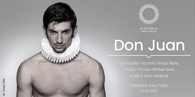 Spektakl baletowy Don Juan w Operze Wrocławskiej