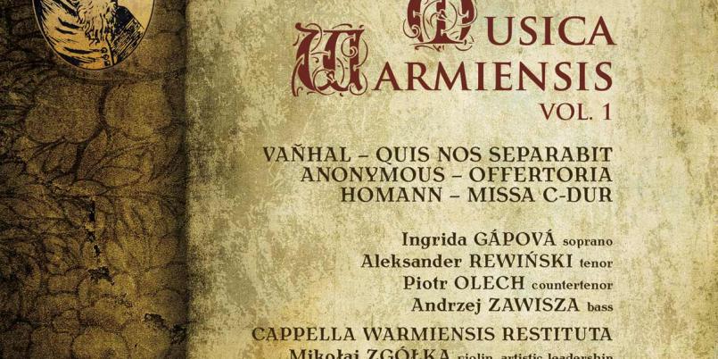 Musica Warmiensis vol. 1 [światowa premiera fonograficzna w wytwórni DUX]