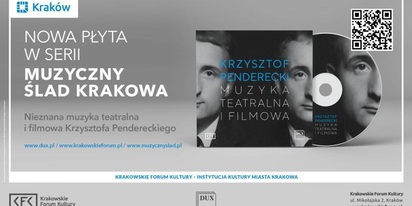 Tomcio Paluch i wilk – nieznana muzyka  teatralna i filmowa Krzysztofa Pendereckiego wydana na płycie CD